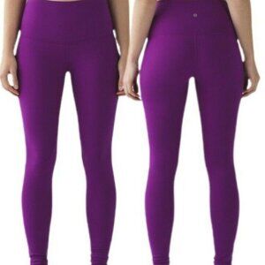 Lululemon Wunder Under Legging (Brushed) in Tender Violet